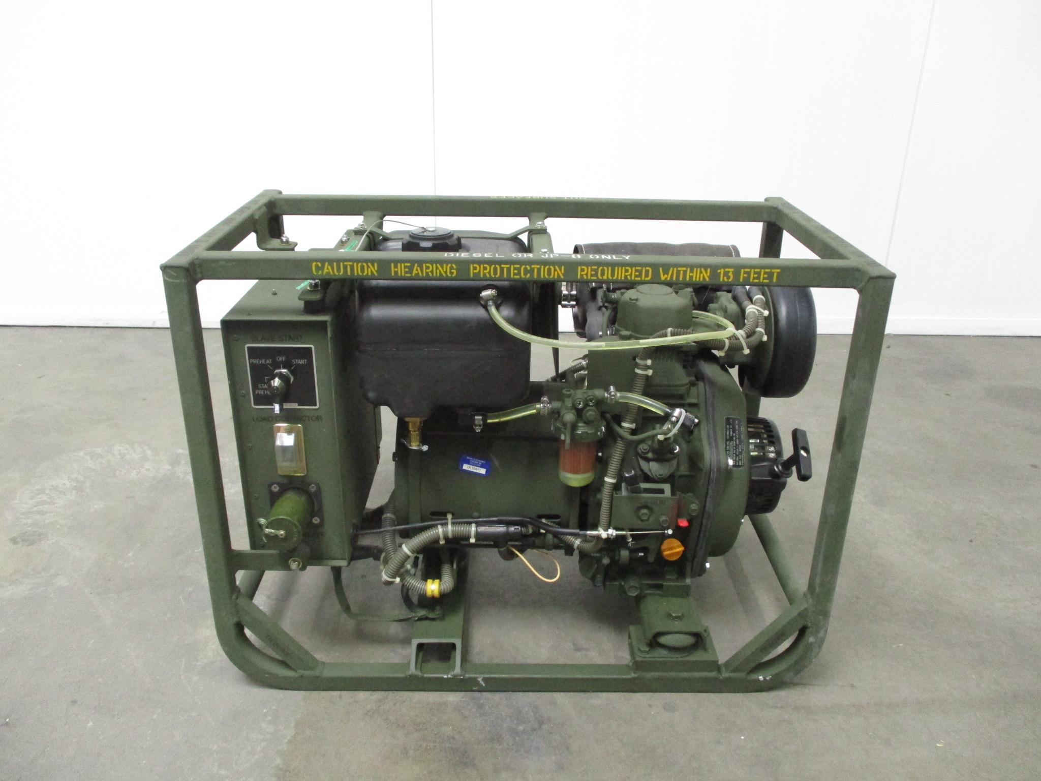 Dewey Electronics 531A 2 KW Tactical Military Diesel Generator Gen Set